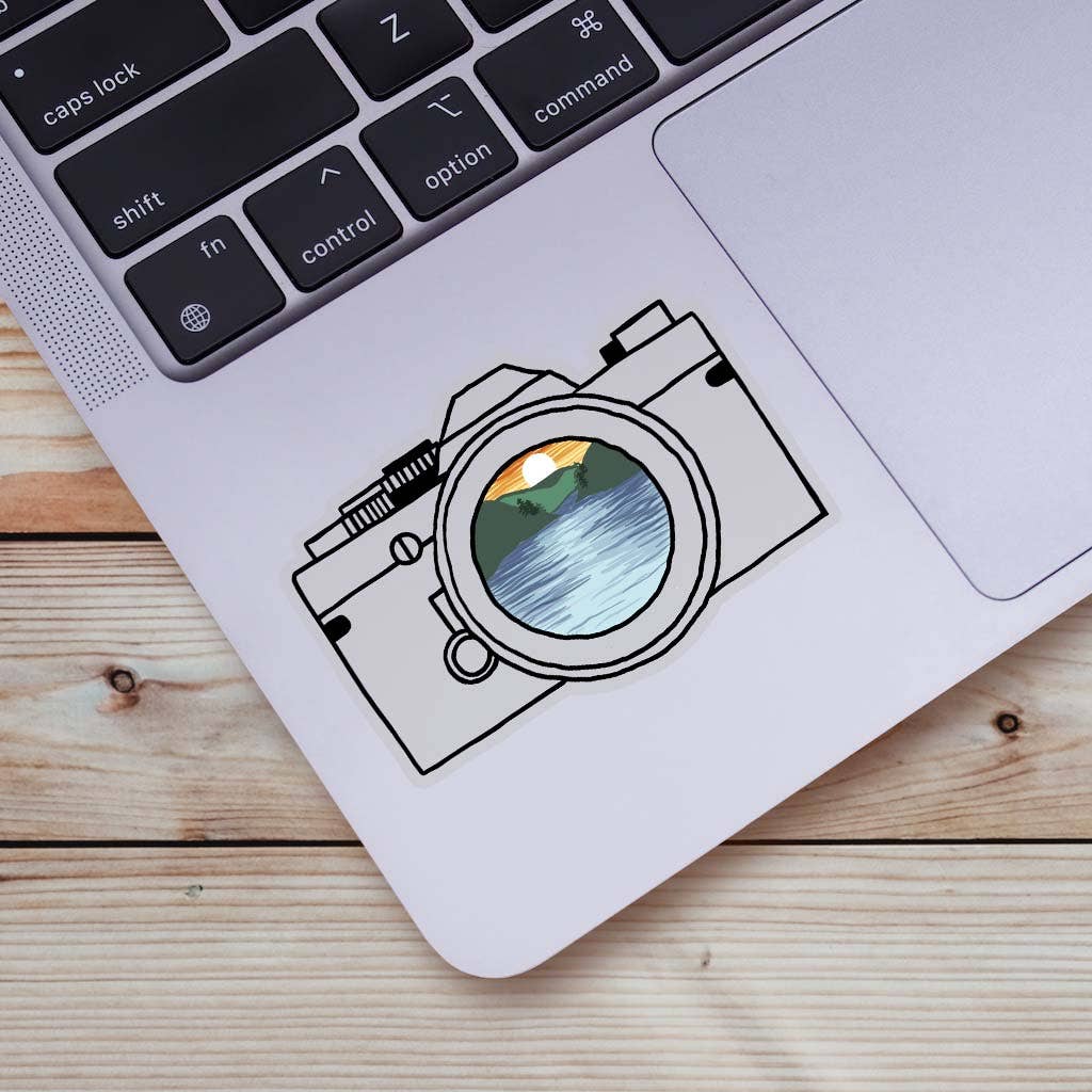 Big Moods: Camera Nature Clear Sticker - Image 3