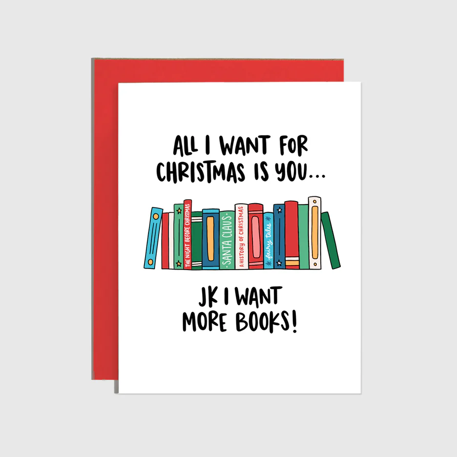 Brittany Paige - All I Want for Christmas is Books Holiday Card