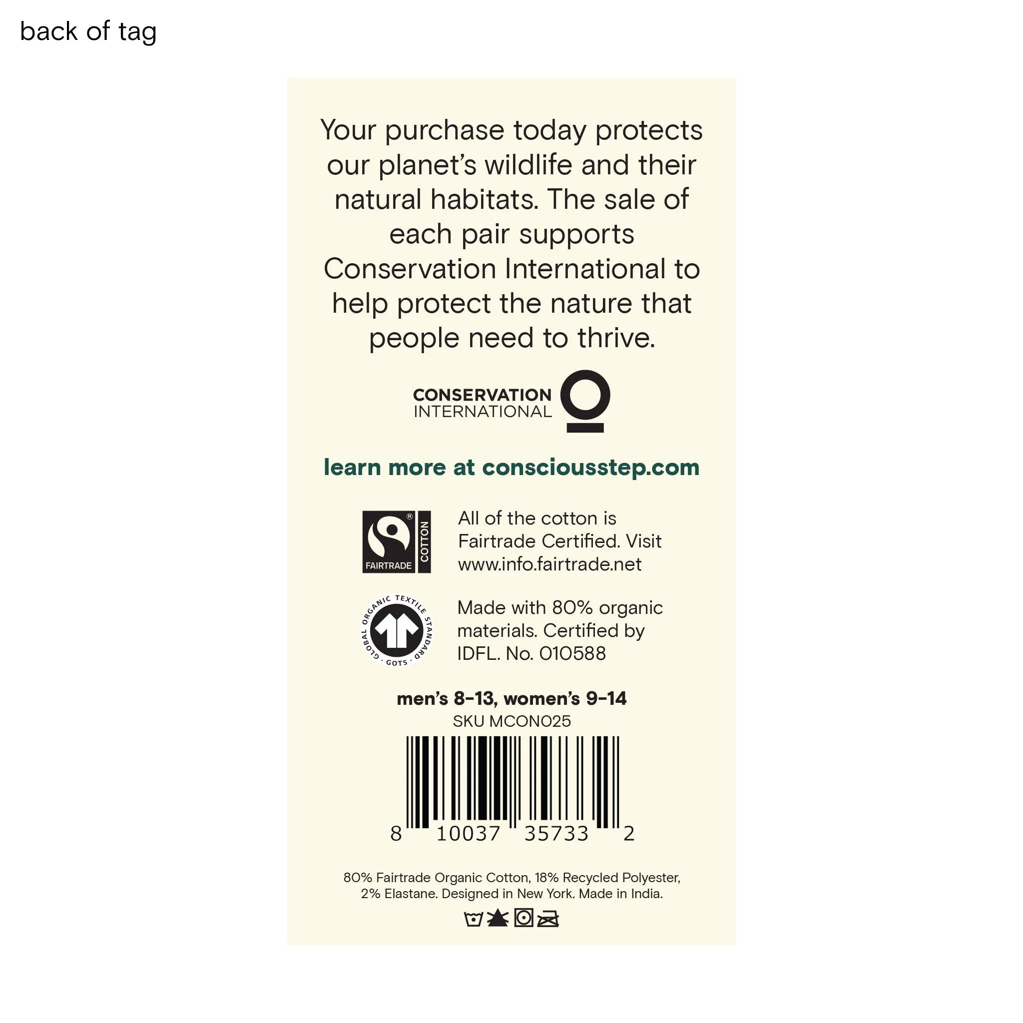 Conscious Step: Socks that Protect Zebras (Orange Zebras) - Image 8