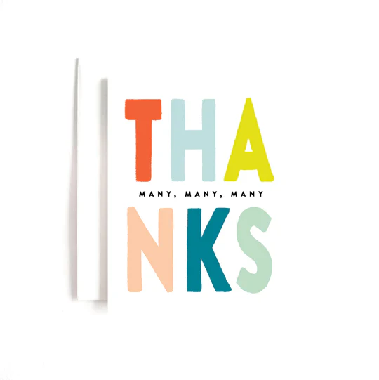 Joy Paper Co: 3x Many Thanks Boxed Set of 8 cards - Image 2