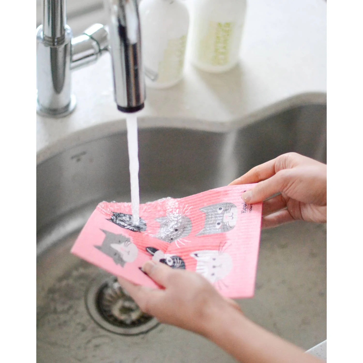 Ecologie: Cats Meow Swedish Dishcloth - Image 8