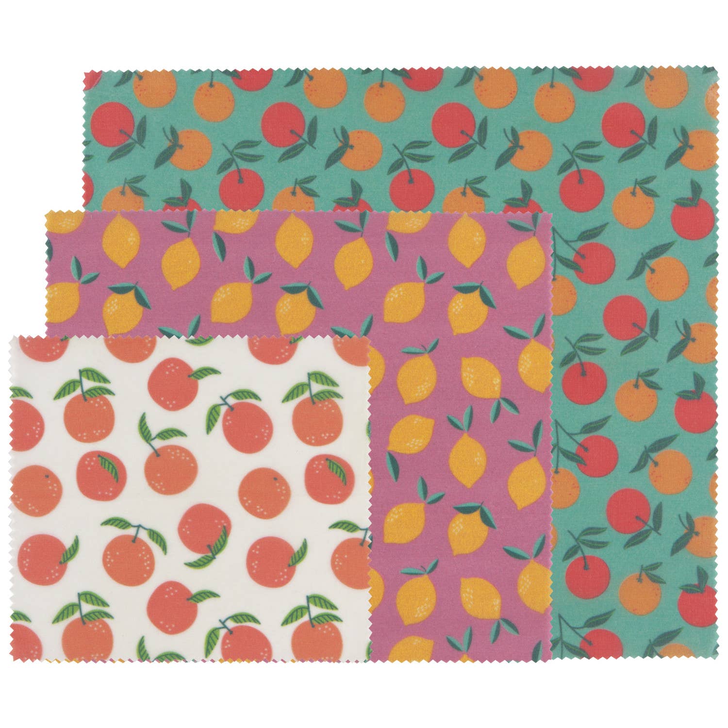 Ecologie: Citrus Beeswax Wrap Set of 3 - Image 5