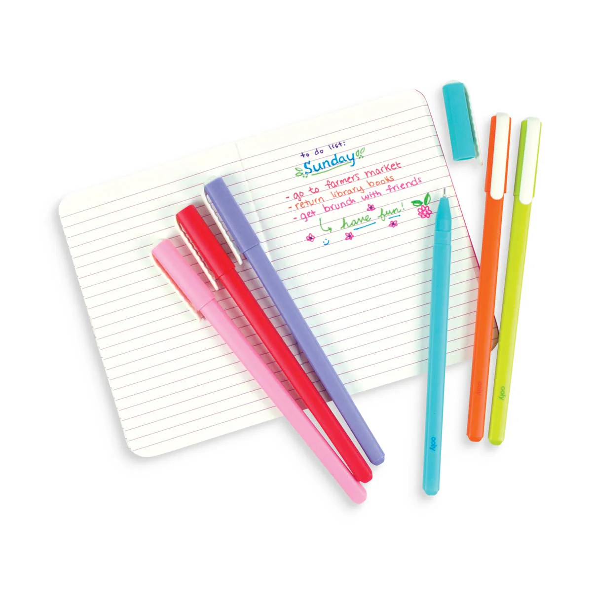 OOLY: Fine Lines Gel pens set of 6 - Image 4