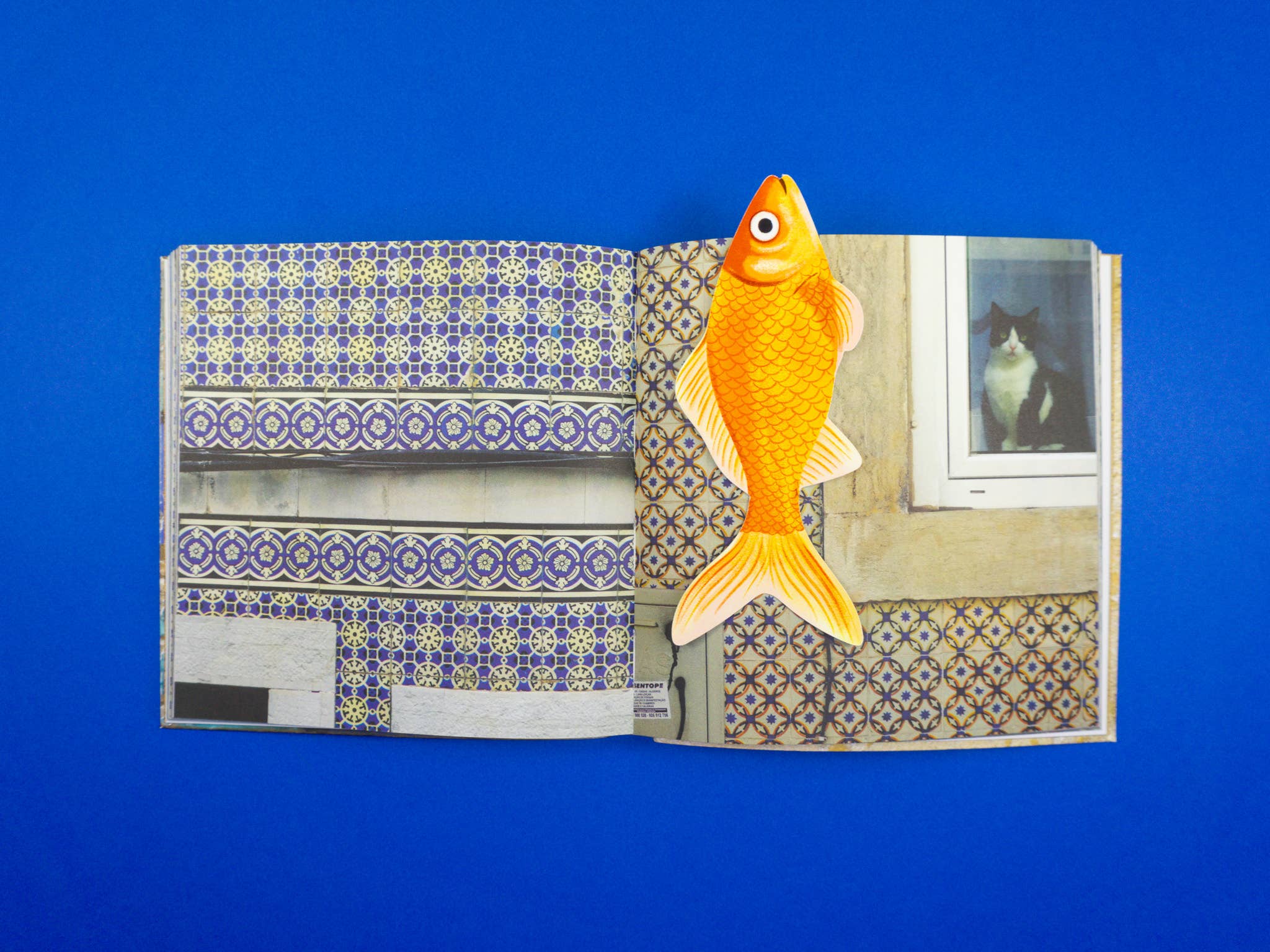Grey Street Paper: Goldfish Die-Cut Bookmark - Image 3