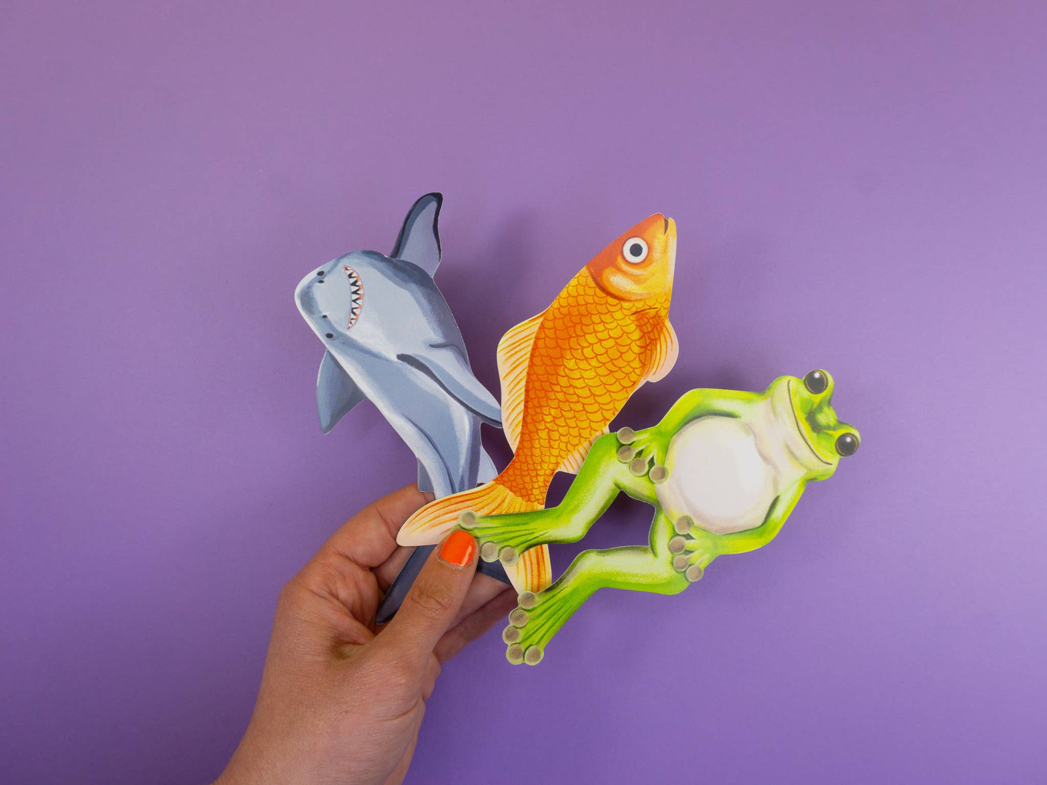 Grey Street Paper: Goldfish Die-Cut Bookmark - Image 6