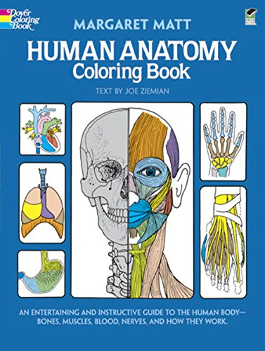 Human Anatomy Coloring Book (Dover Children's Science Books)