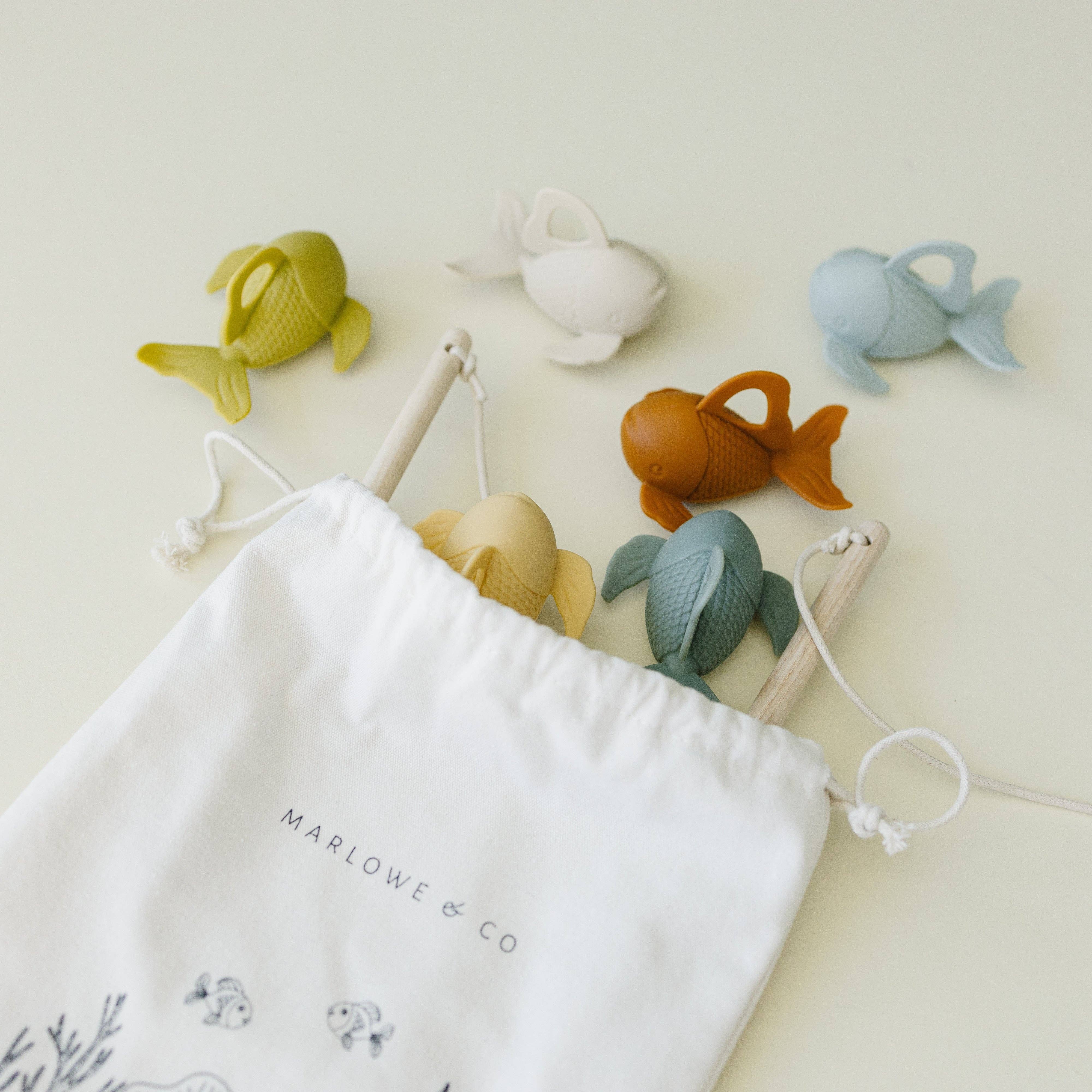 Marlowe & Co: Silicone and Wood Fishing Play Set - Image 14