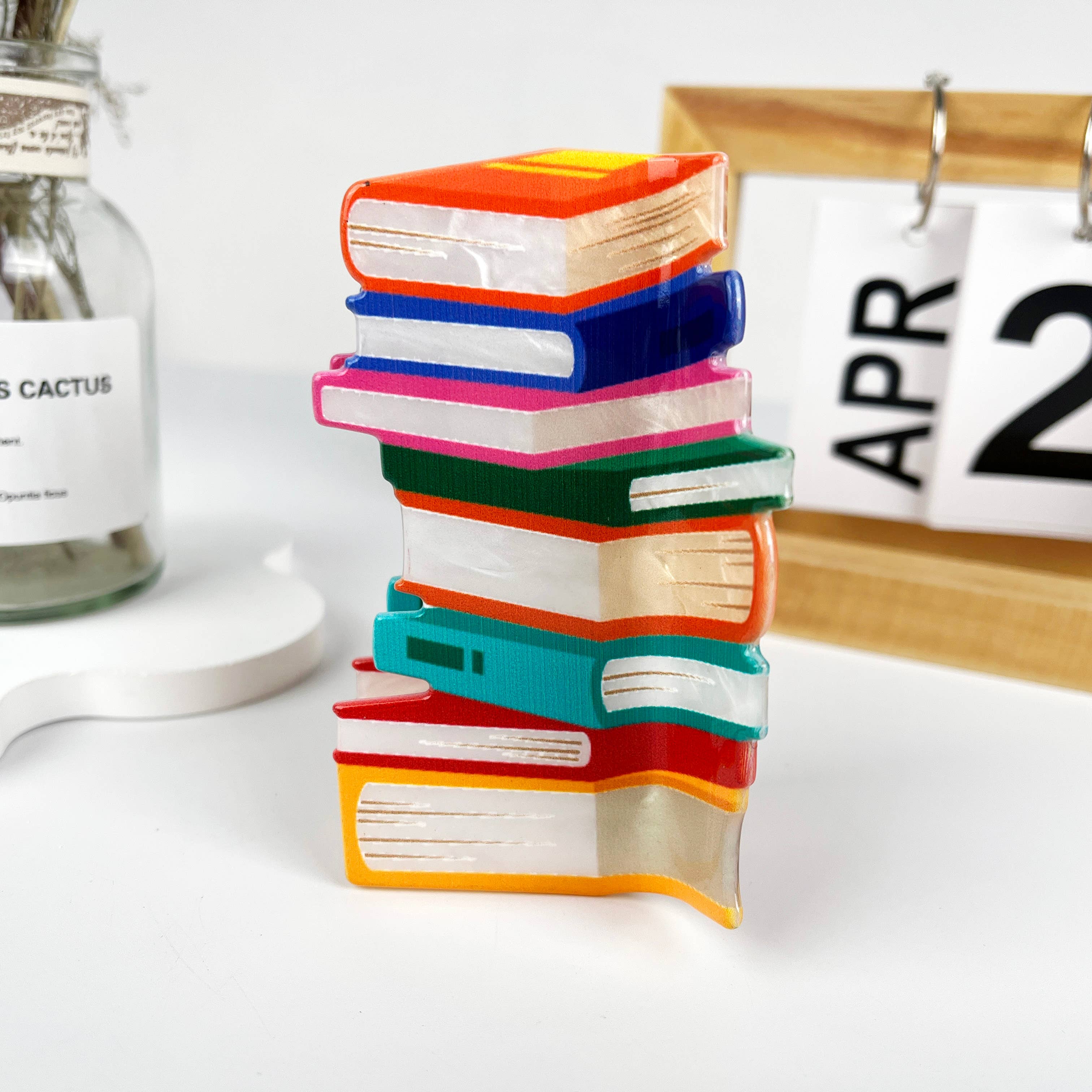 mildstyles: Ocean of Knowledge Book Hair claw clip - Image 2