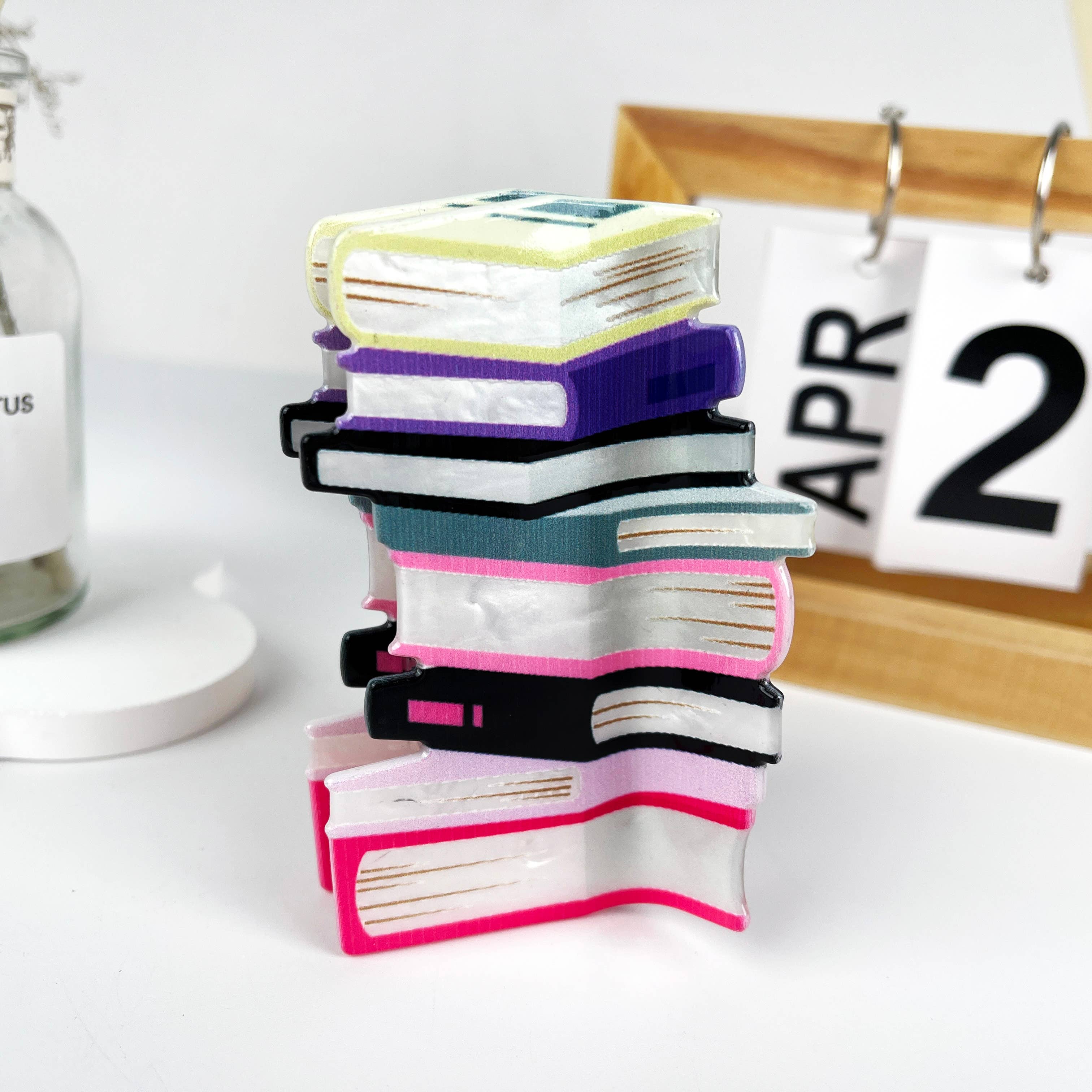 mildstyles: Ocean of Knowledge Book Hair claw clip - Image 3