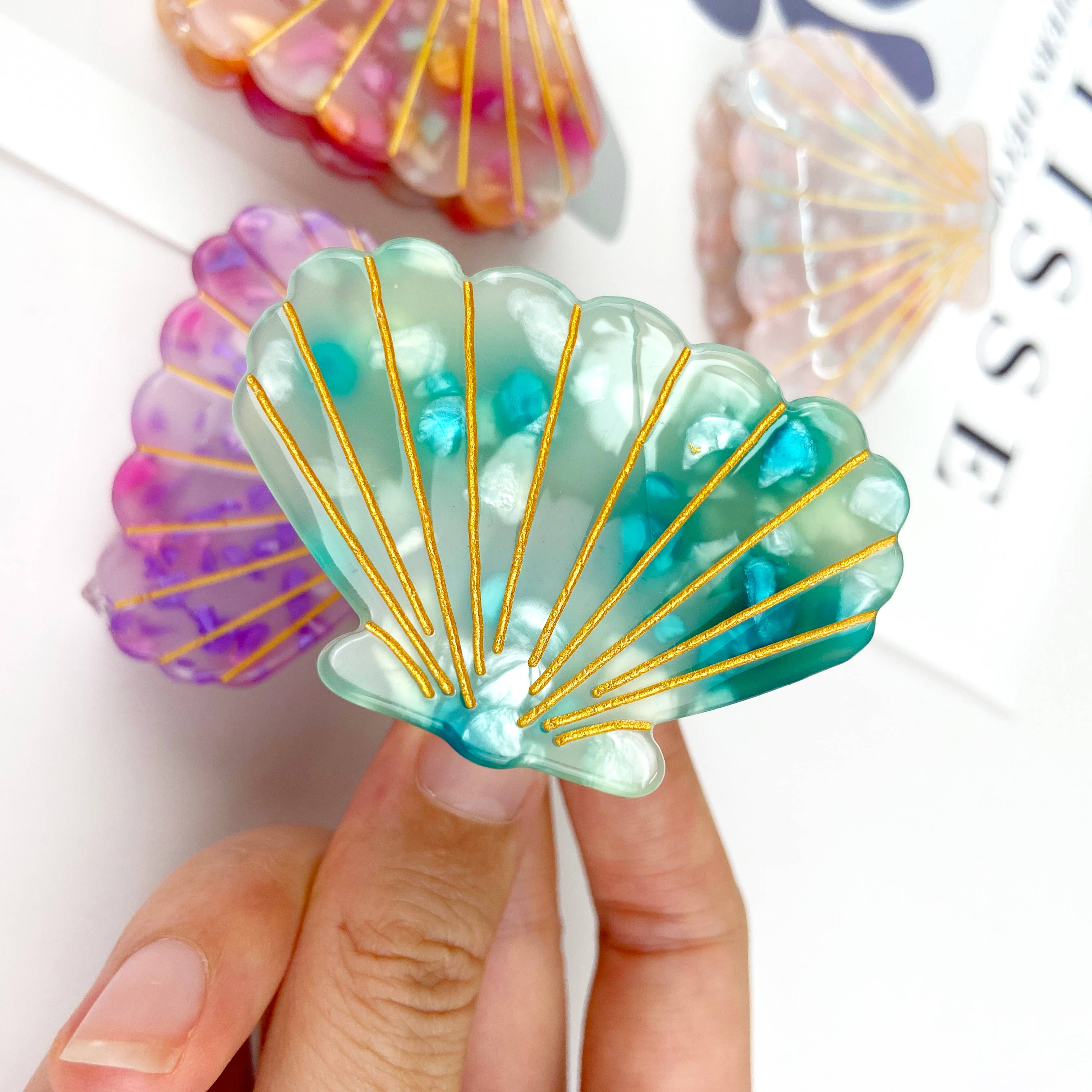 mildstyles: Scallop hair claw clip - Image 7