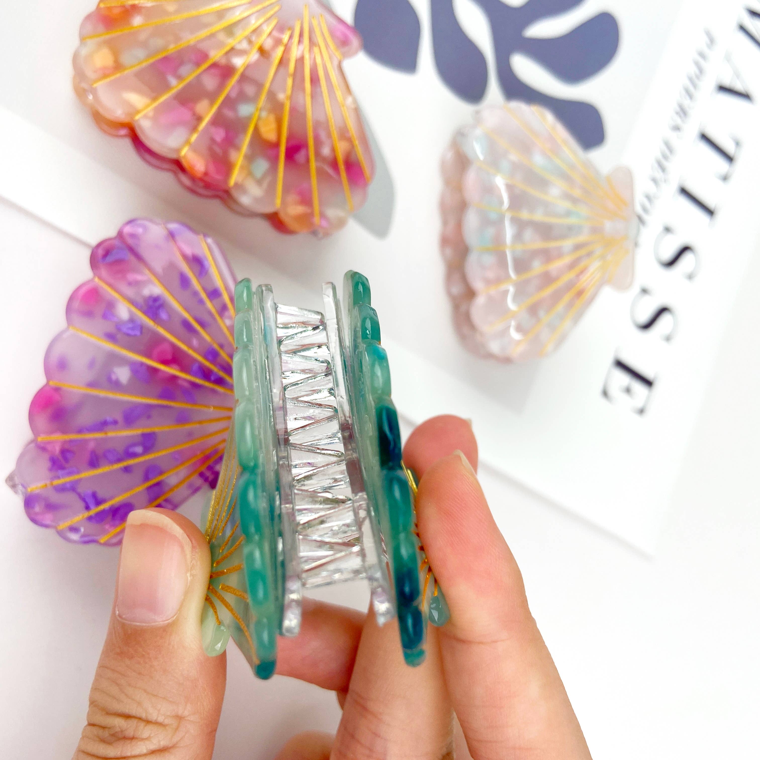 mildstyles: Scallop hair claw clip - Image 8