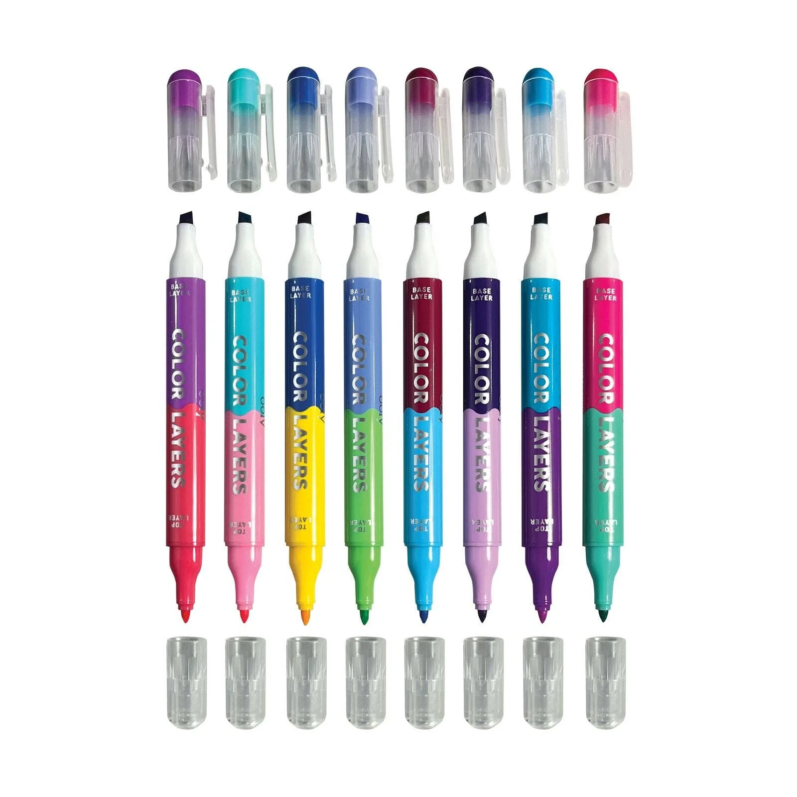 OOLY: Color Layers Double-Ended Layering Markers- Set of 8 - Image 4
