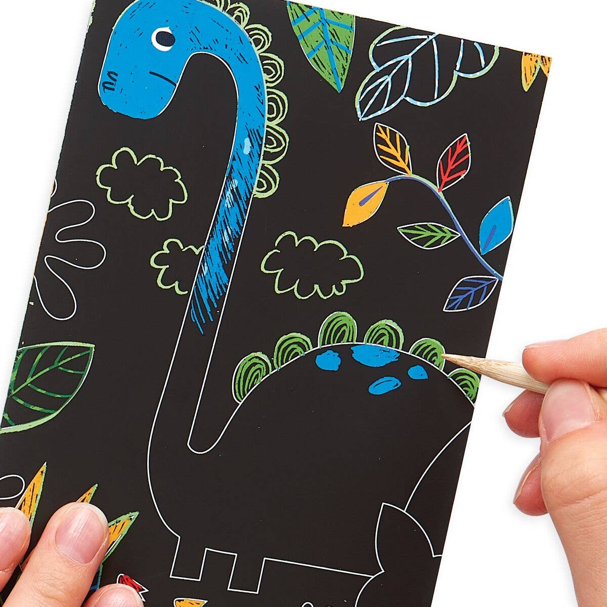 OOLY - Mini Scratch & Scribble Art Kit: Dino. Days - Image 4