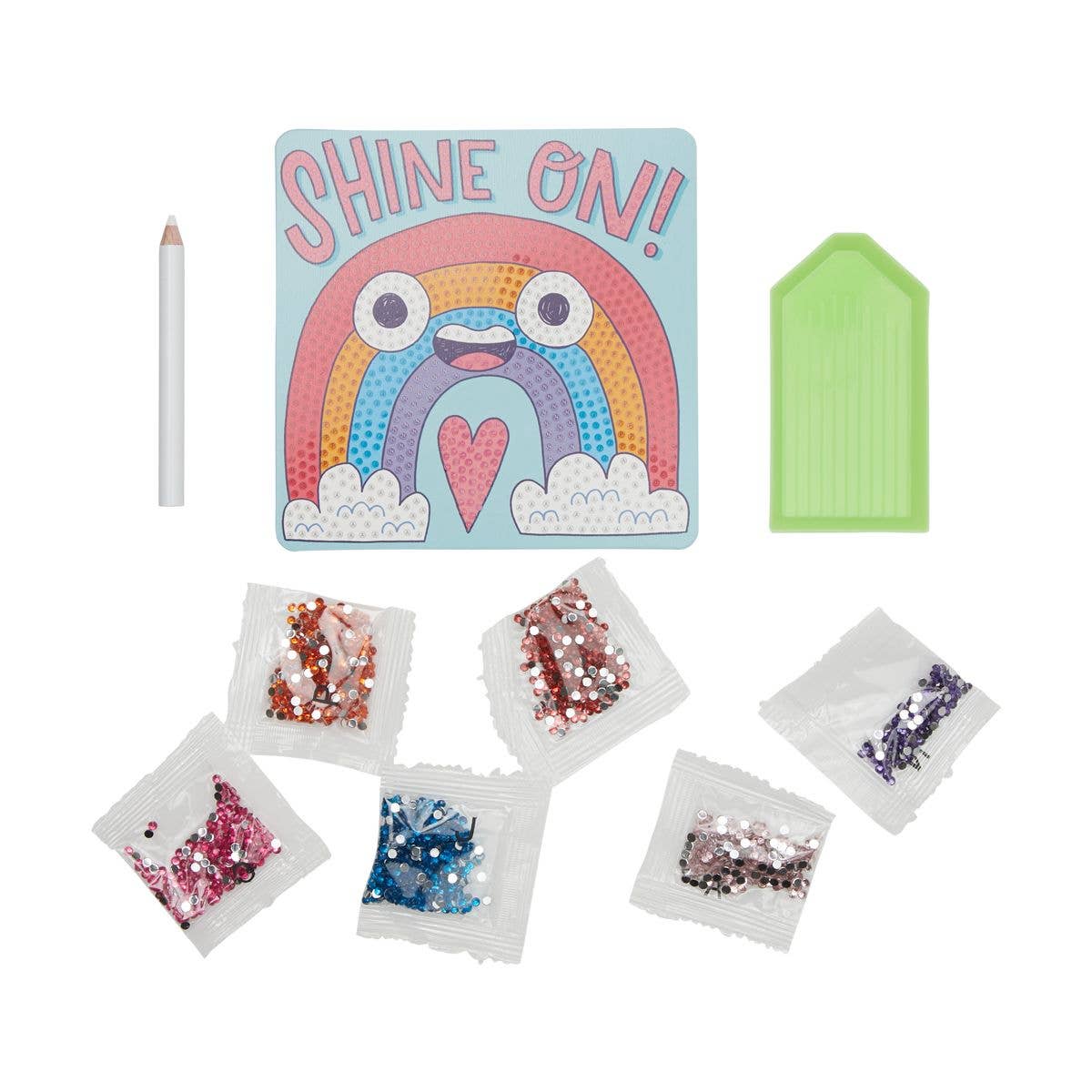 OOLY: Razzle Dazzle D.I.Y. Mini Gem Art Kit: Rad Rainbow - Image 2