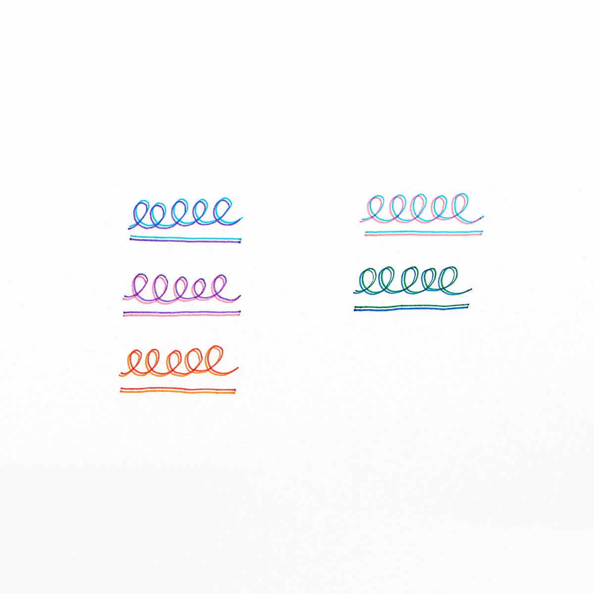 OOLY: Seeing Double Fine Felt DoubleTip Markers - Set of 5 / 10 Co - Image 2