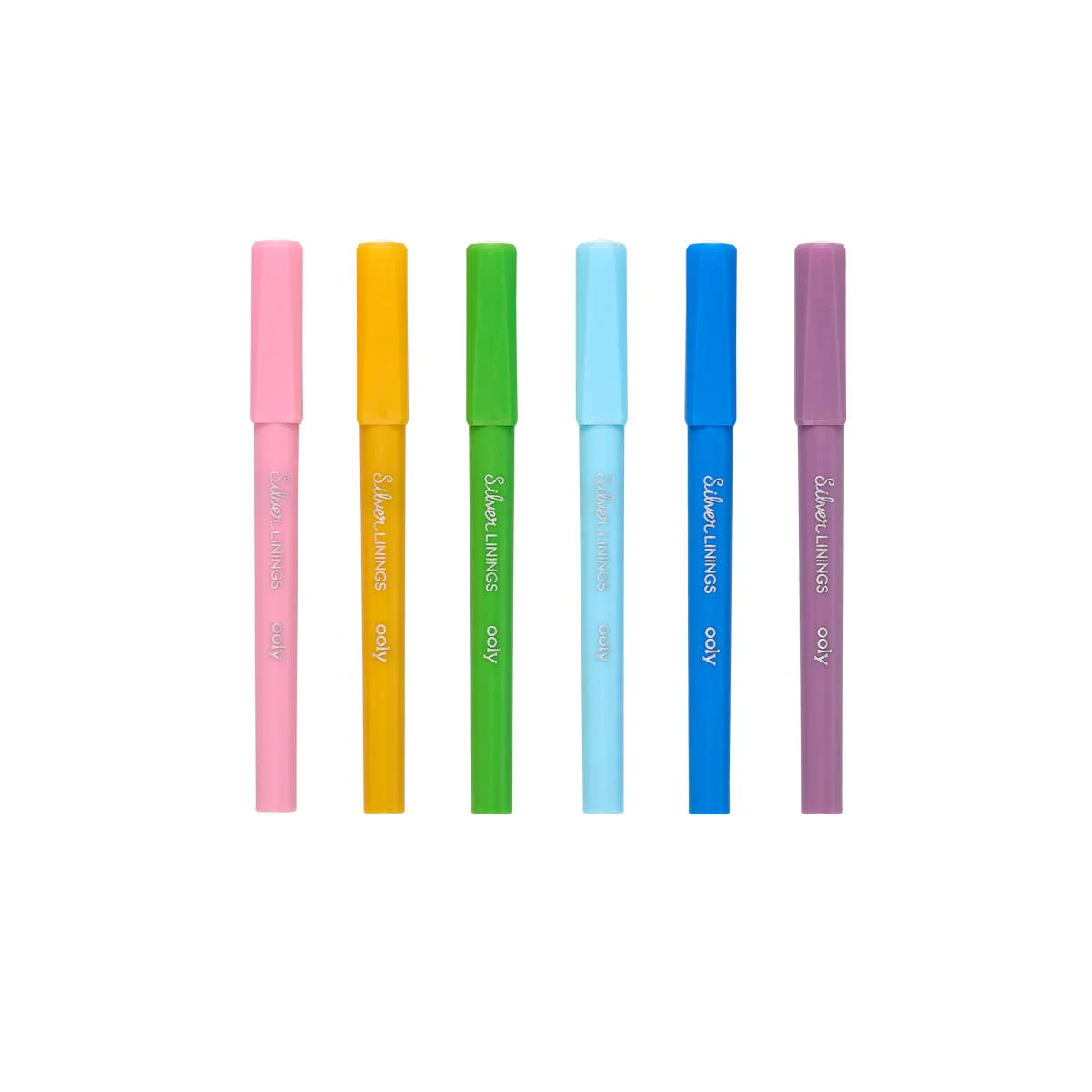 OOLY: Silver Linings Outline Markers - Set of 6 - Image 3