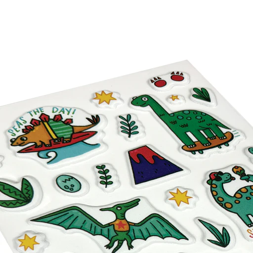 OOLY: Stickiville Standard - Dino-Mite! (Puffy) - Image 2