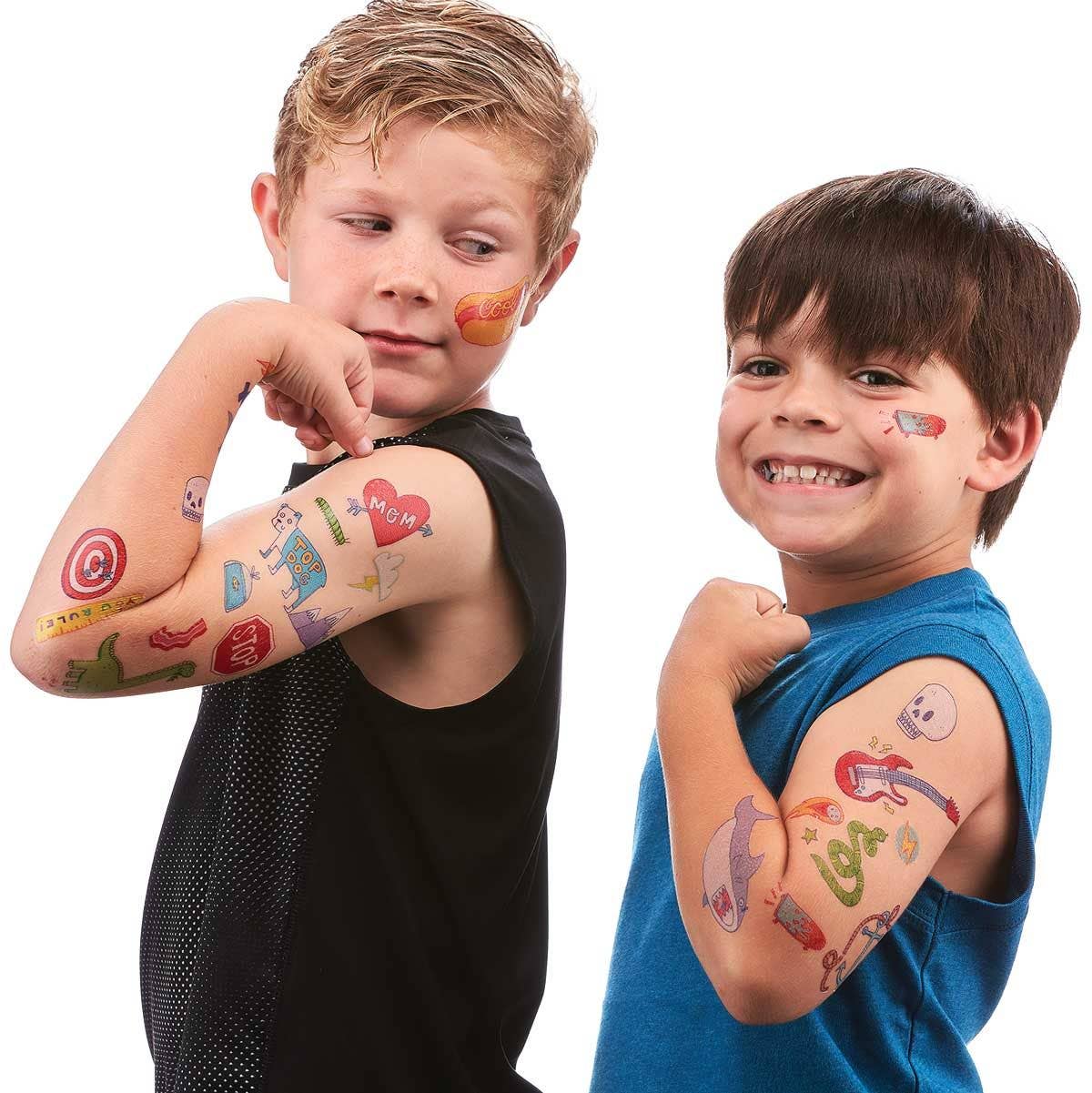 OOLY: Tattoo Palooza Temporary Tattoo: Awesome Doodles - Image 3