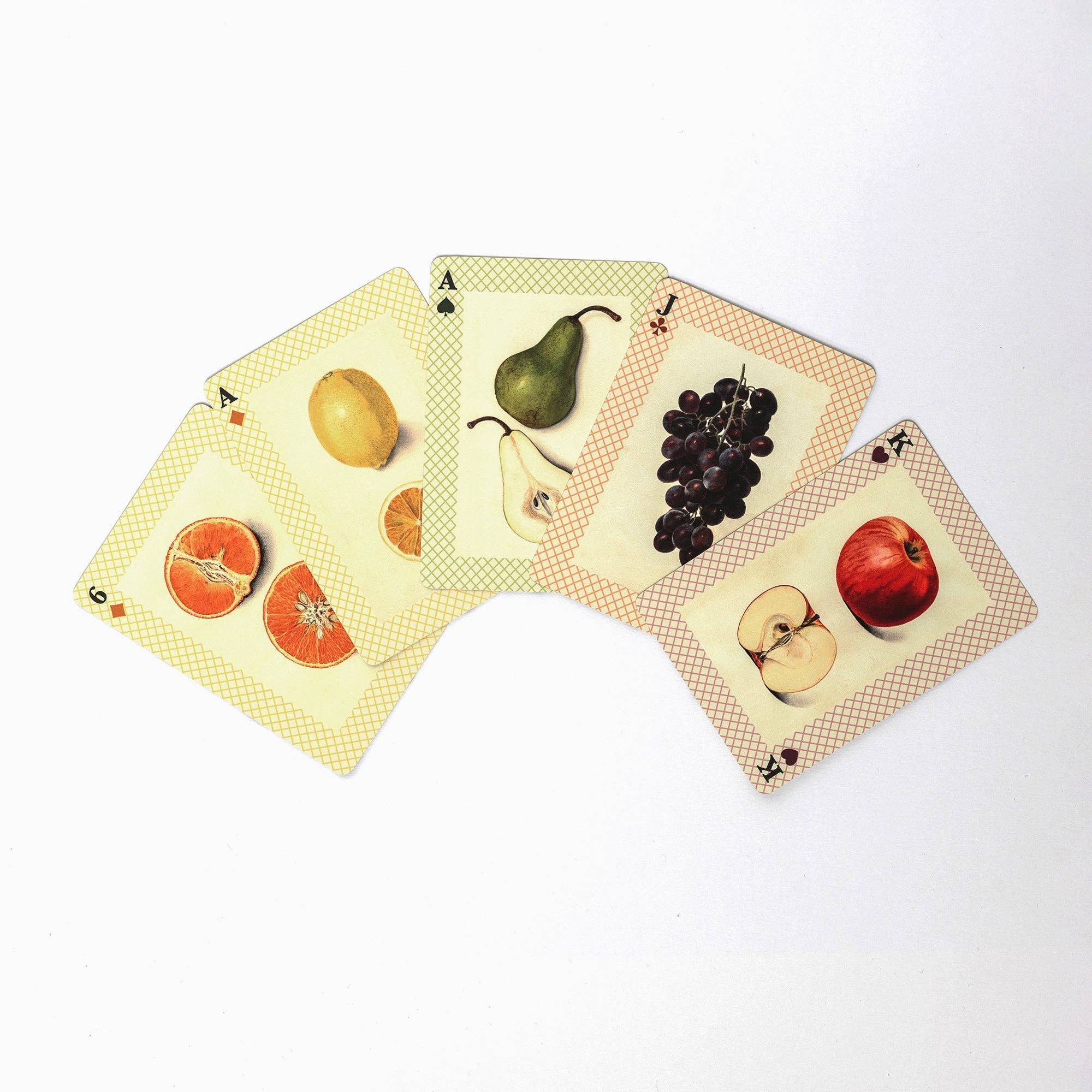 Roomytown Inc: Watercolour Fruits Single Playing Card Deck - Image 3