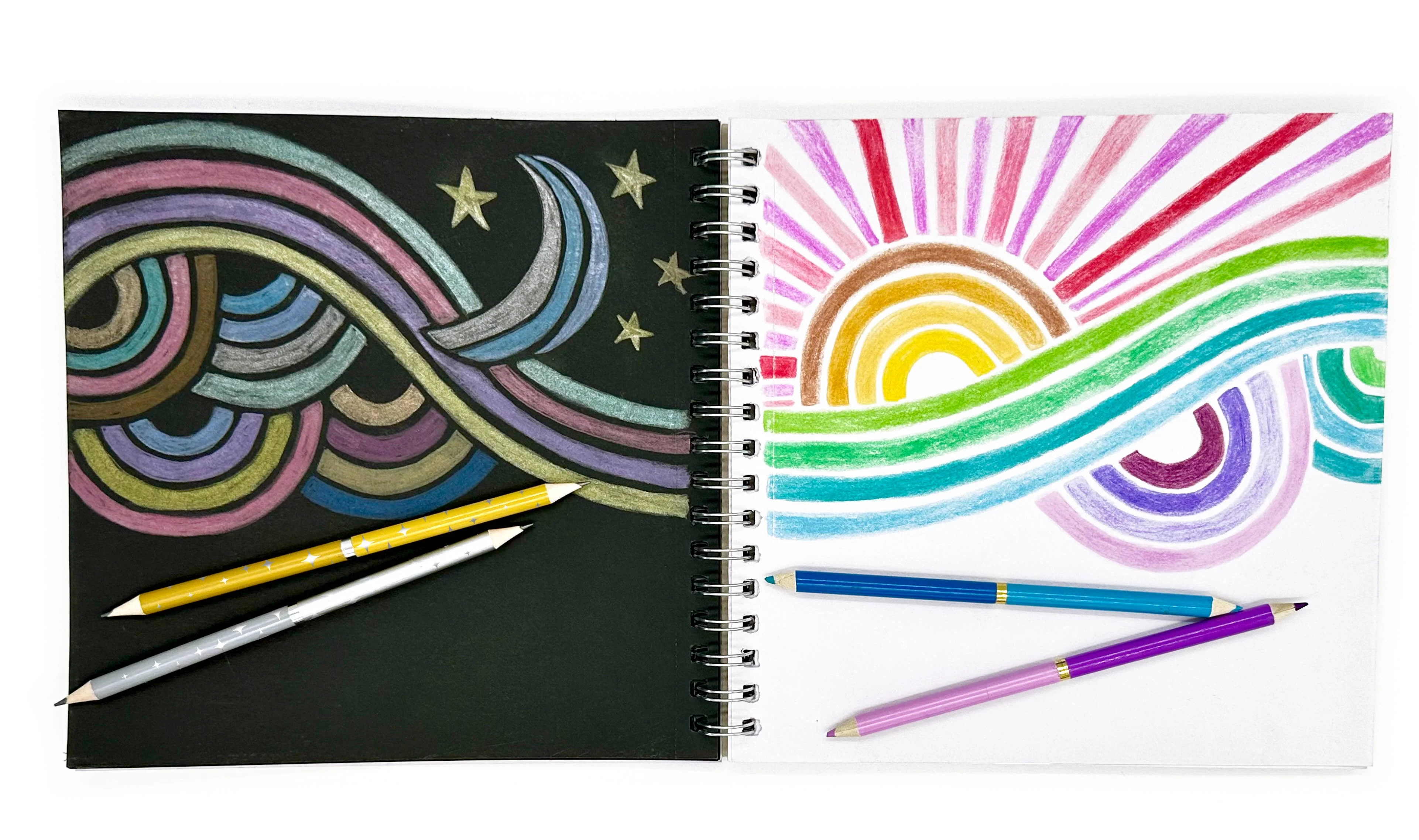 SNIFTY: DOUBLE METALLIC DUAL ENDED COLORED PENCILS - Image 2