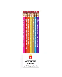 Snifty: Share My Fries Pencil Set of 6 - Image 4