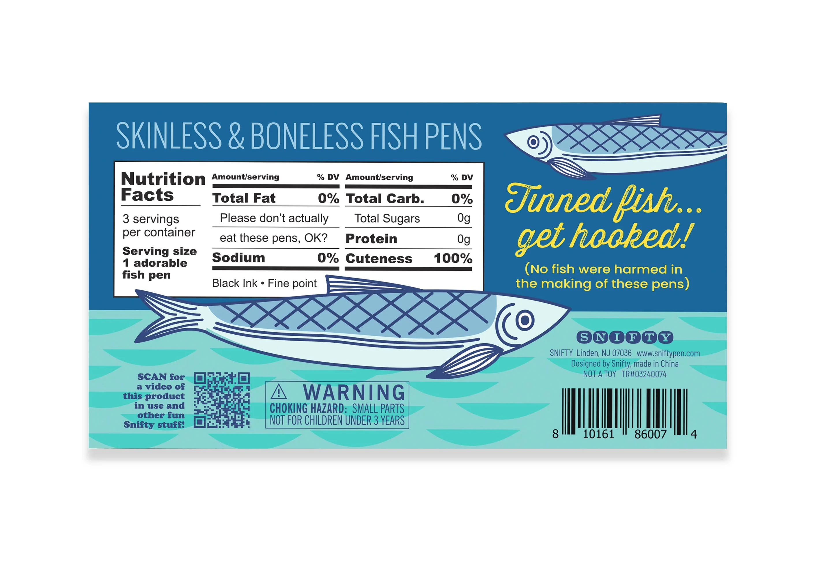 SNIFTY: TINNED FISH PENS - Image 3