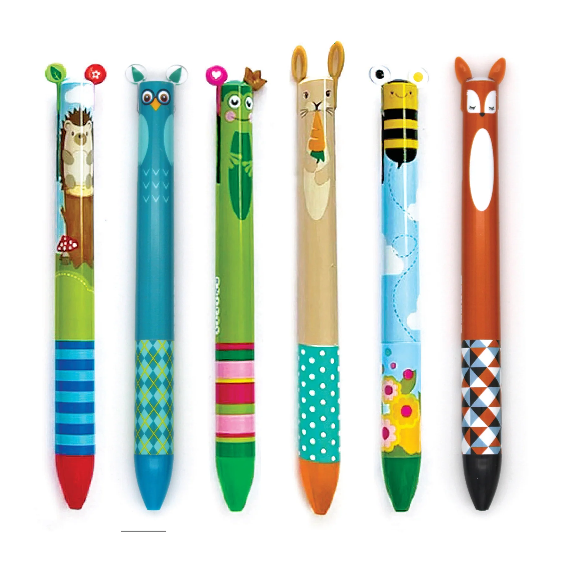 Snifty: Twice As Nice Woodland 2 Color Pen