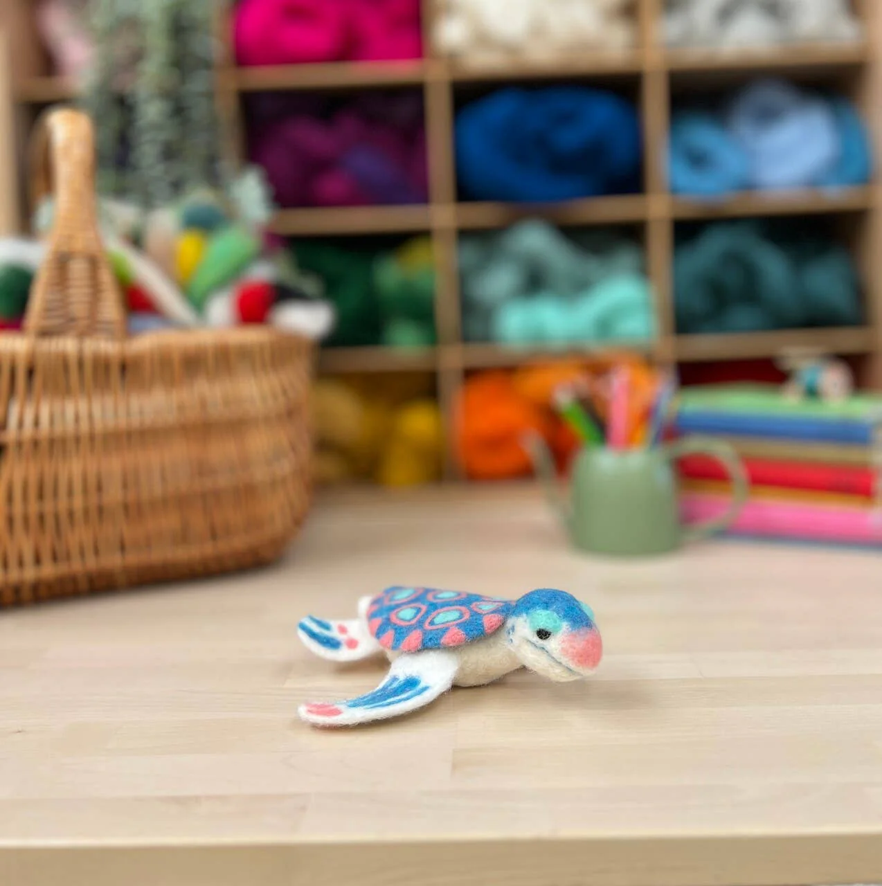 The Crafty Kit Company: Sea Turtle Needle Felt Craft Kit - Image 6