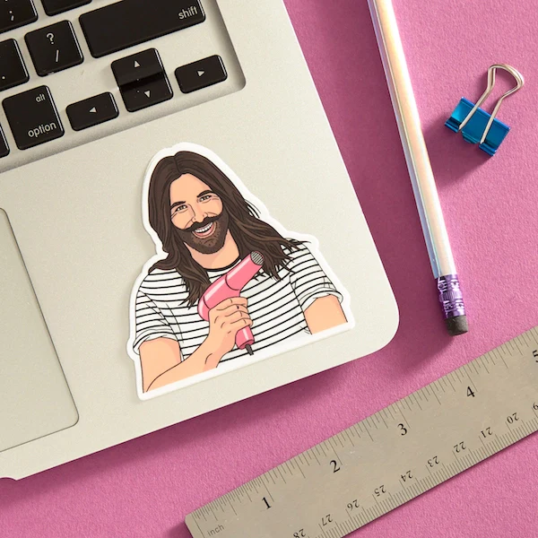 The Found: JVN Hair Dryer Sticker - Image 2