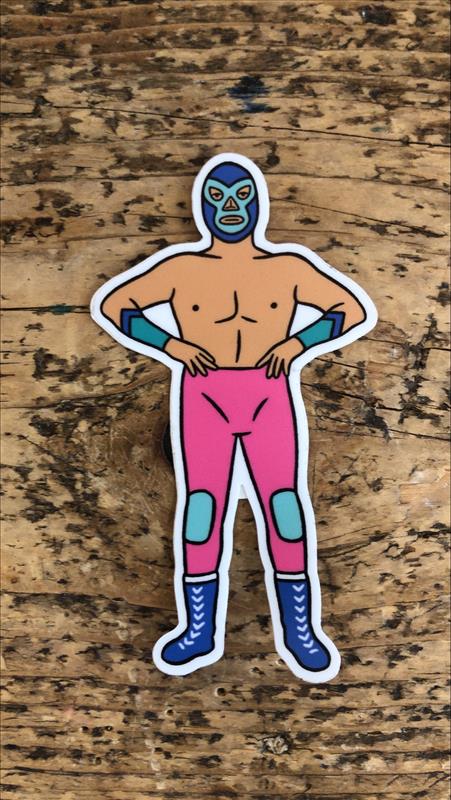 The Found: Luchador Sticker