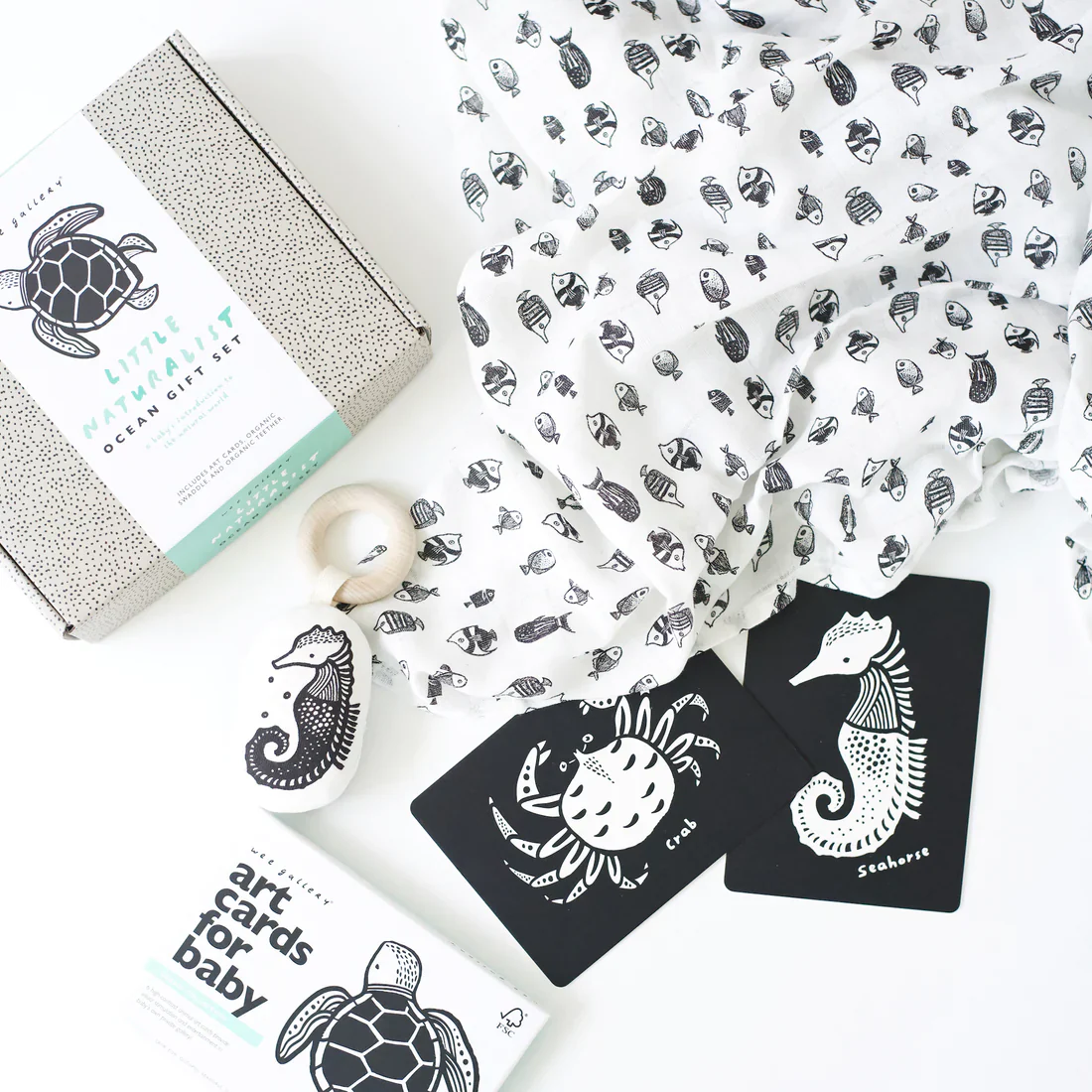 Wee Gallery Little Naturalist Gift Set - Ocean - Image 6