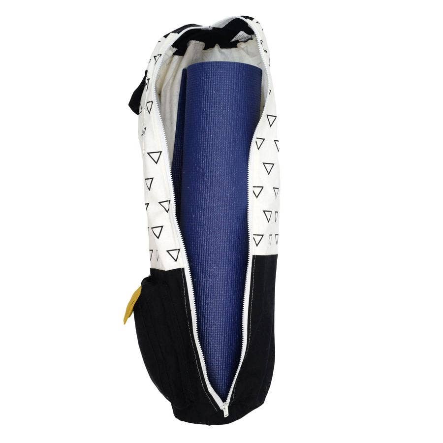 West Path: Yoga Mat Bag Fair Trade Certified Organic Cotton - Image 3
