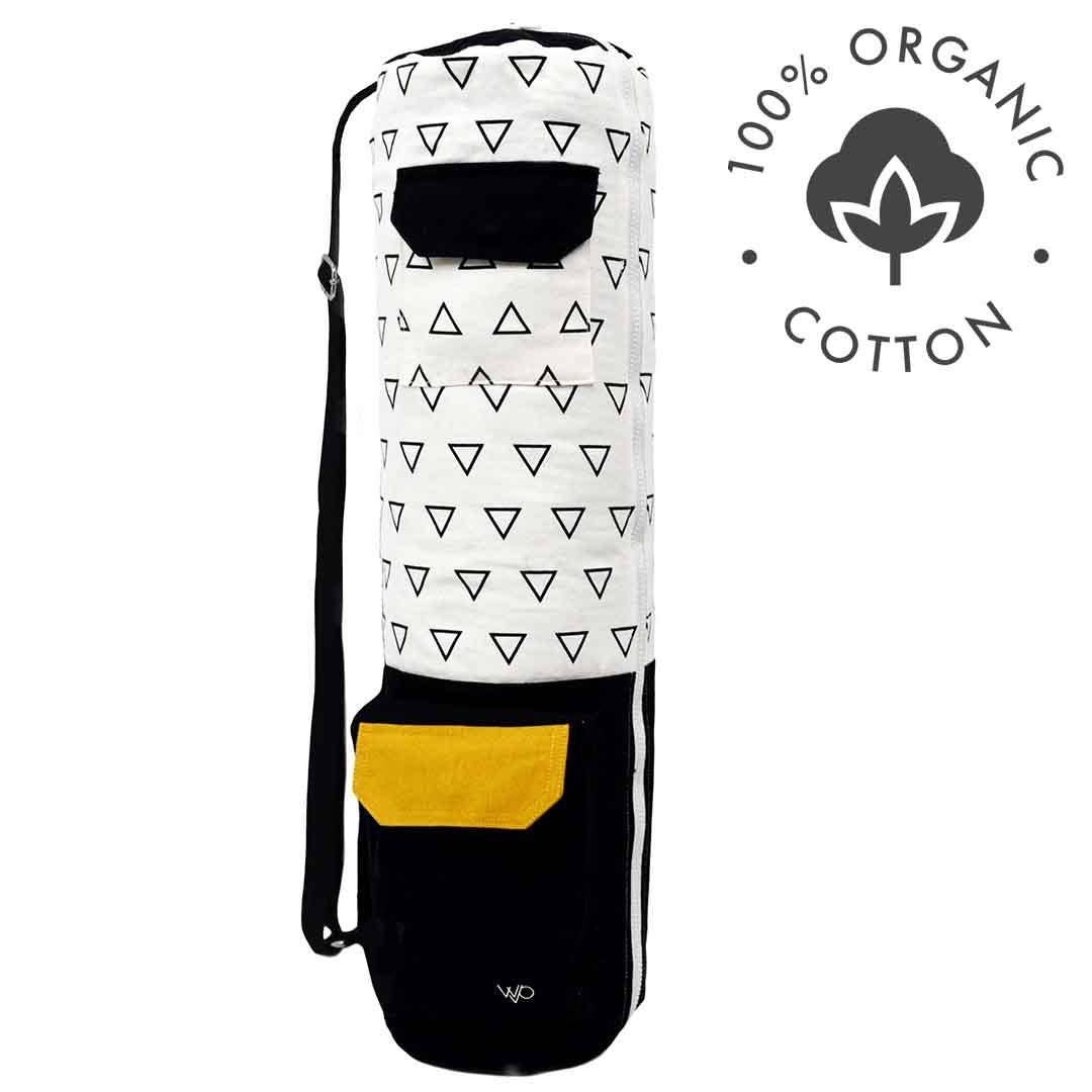 West Path: Yoga Mat Bag Fair Trade Certified Organic Cotton - Image 5